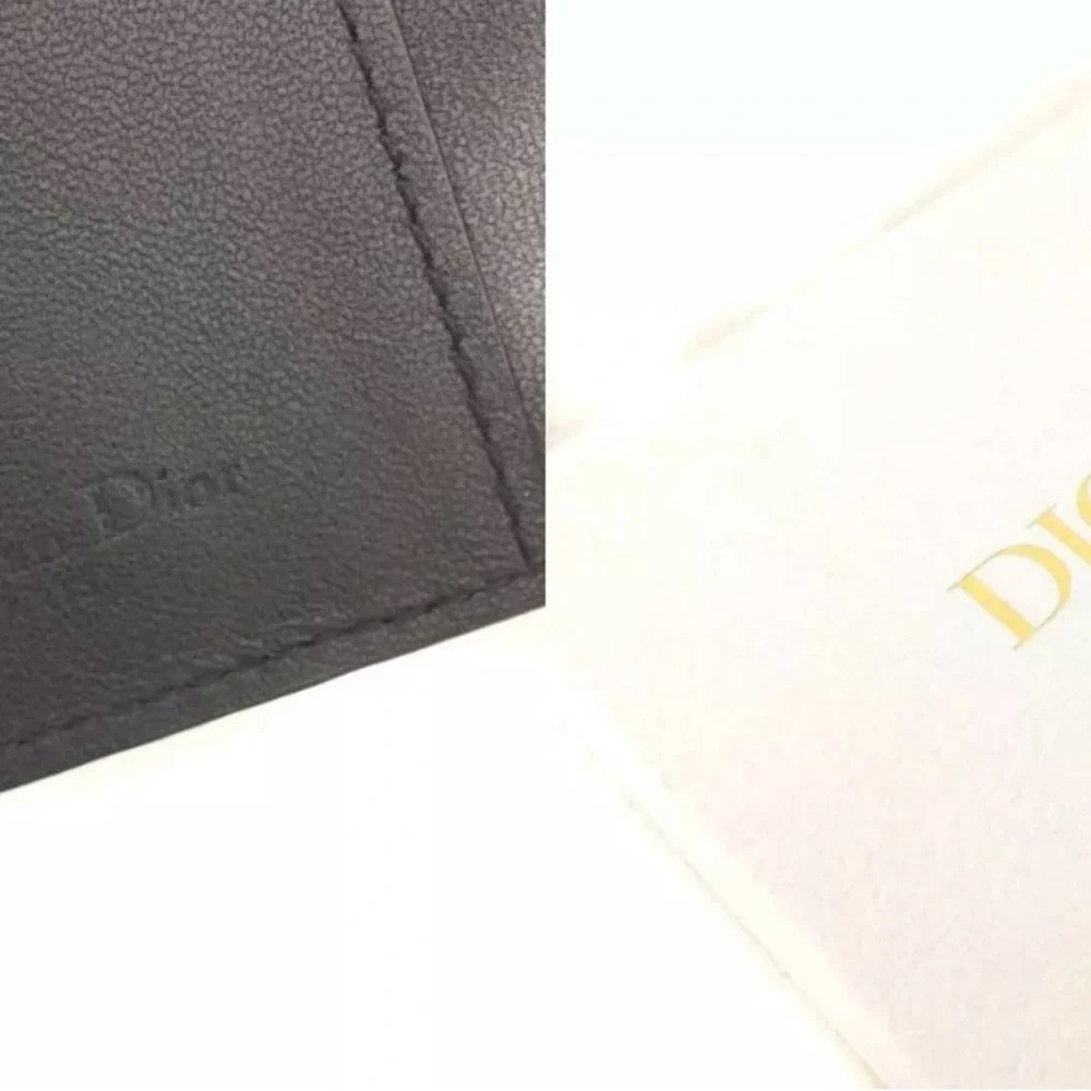 🔥 SALE 🔥 New Dior Black Cannage Bifold Wallet